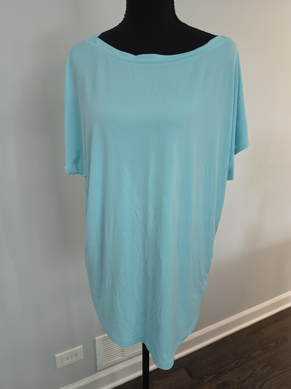 Chico's Aqua Swim Cover-Up Tunic